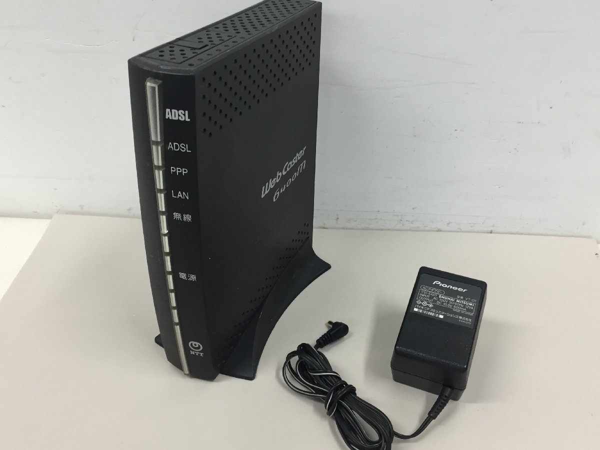 NTT Web Caster 6400M(WBC 6400M) ADSLモデム内蔵ワイヤレスブロードバンドルータ 初期化済(管2OF-N21)拍卖