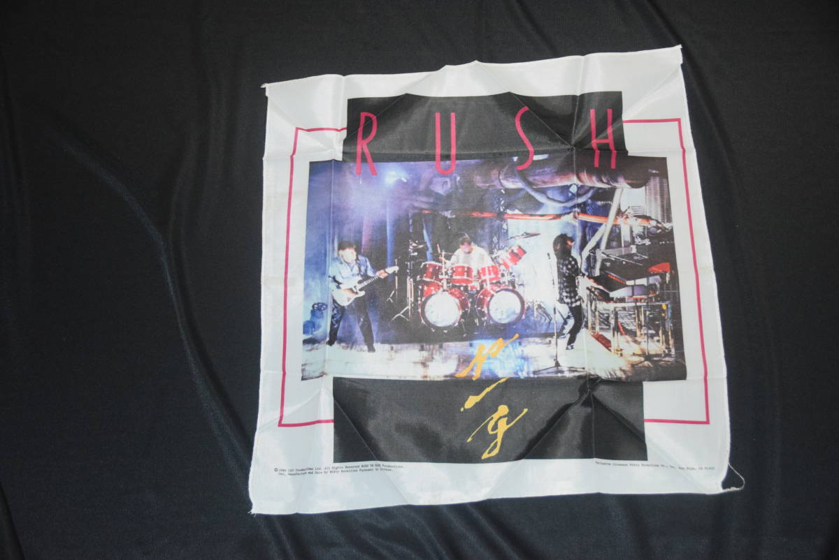 新品未使用品 ロック タペストリー RUSH ラッシュ 小 アメリカ製拍卖