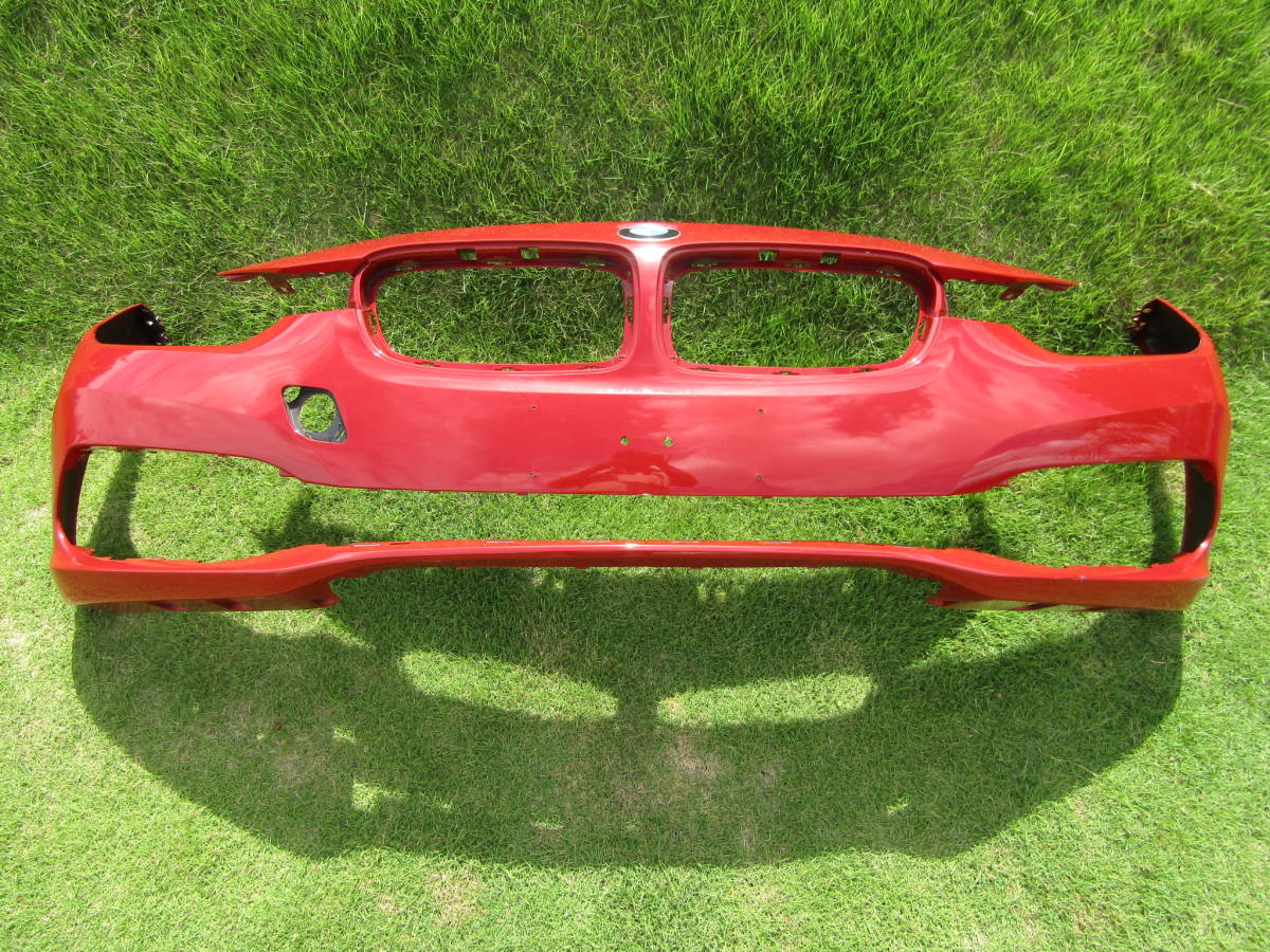 BMW F30 3シリーズ LCI 純正 フロントバンパー レッド バンパー 51117386283 ■■ 1192701拍卖
