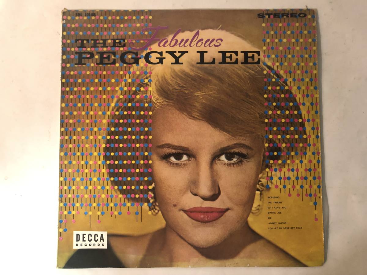 30929S 12inch LP★ペギー・リー/PEGGY LEE/THE FABULOUS★SDL-10148拍卖