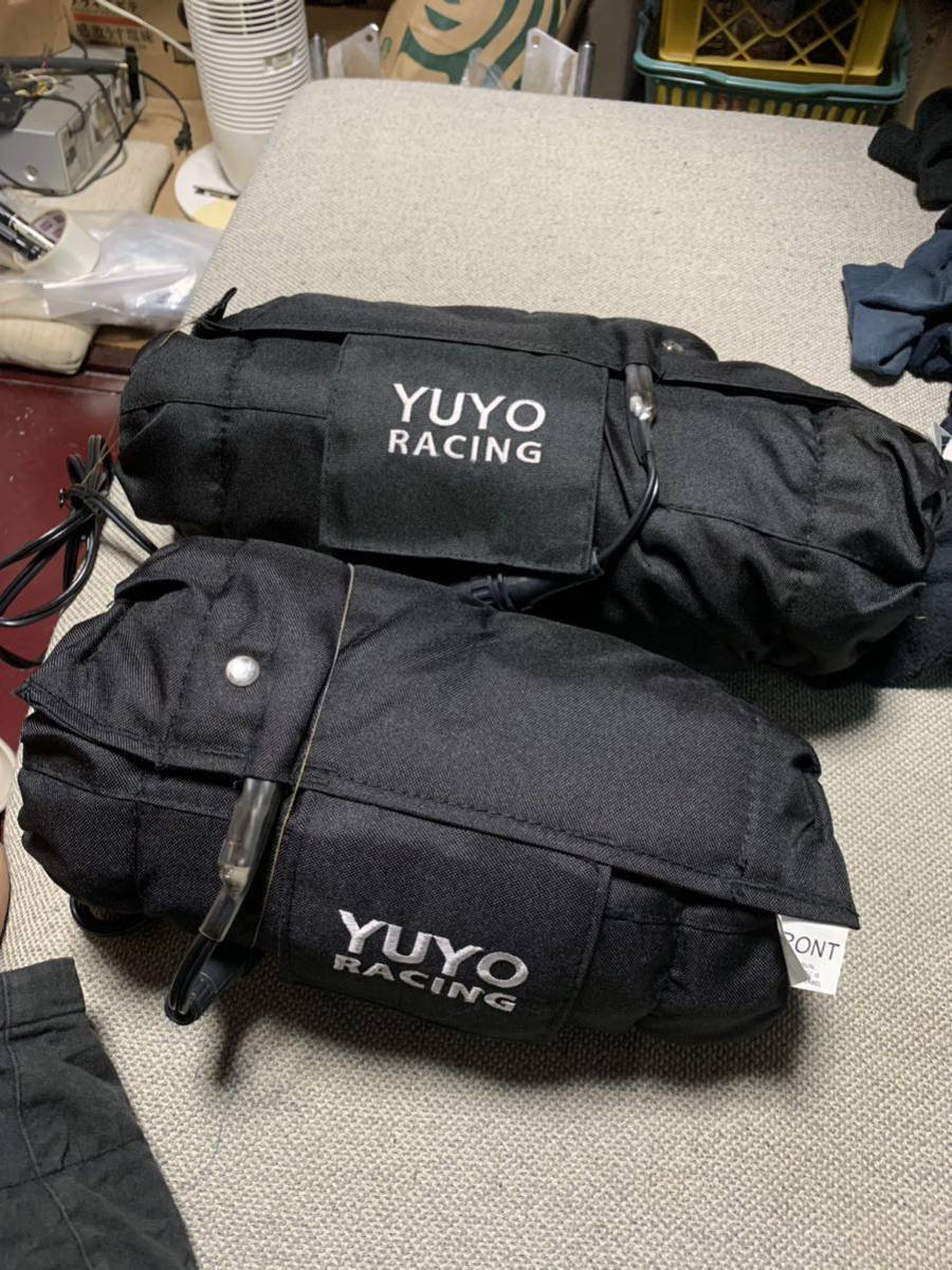 タイヤウォーマー 新古品 YUYO Racing 前後セット 600cc 1000cc 大型 中型用 美品 17インチ フロント120 リア190 新梱包サイズC拍卖