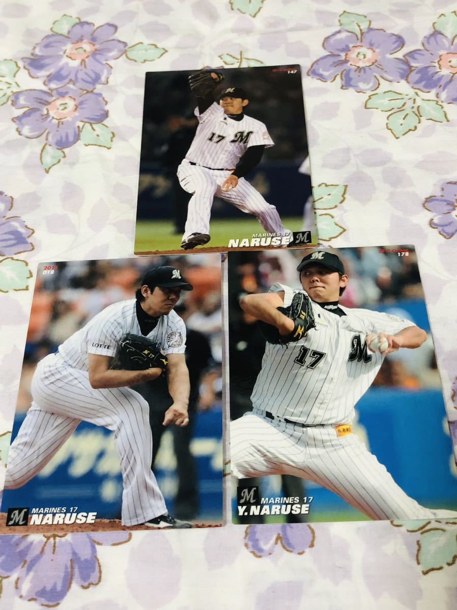 カルビープロ野球チップスカード セット売り 千葉ロッテマリーンズ 成瀬善久 拍卖