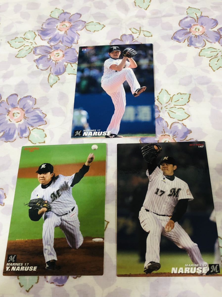 カルビープロ野球チップスカード セット売り 千葉ロッテマリーンズ 成瀬善久拍卖