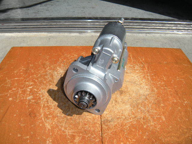 三菱重工、ブルドーザー/ホイールローダー用セルモーター(スターター)リビルト品 M2T54671、34566-01101拍卖