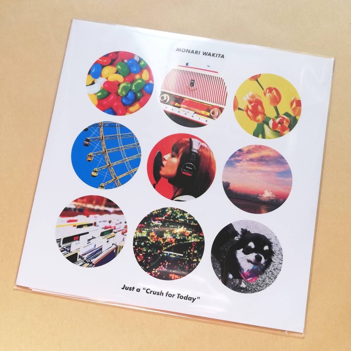 【新品未使用】 脇田もなり / Just a "Crush for Today" 7インチアナログレコード EP 限定盤拍卖