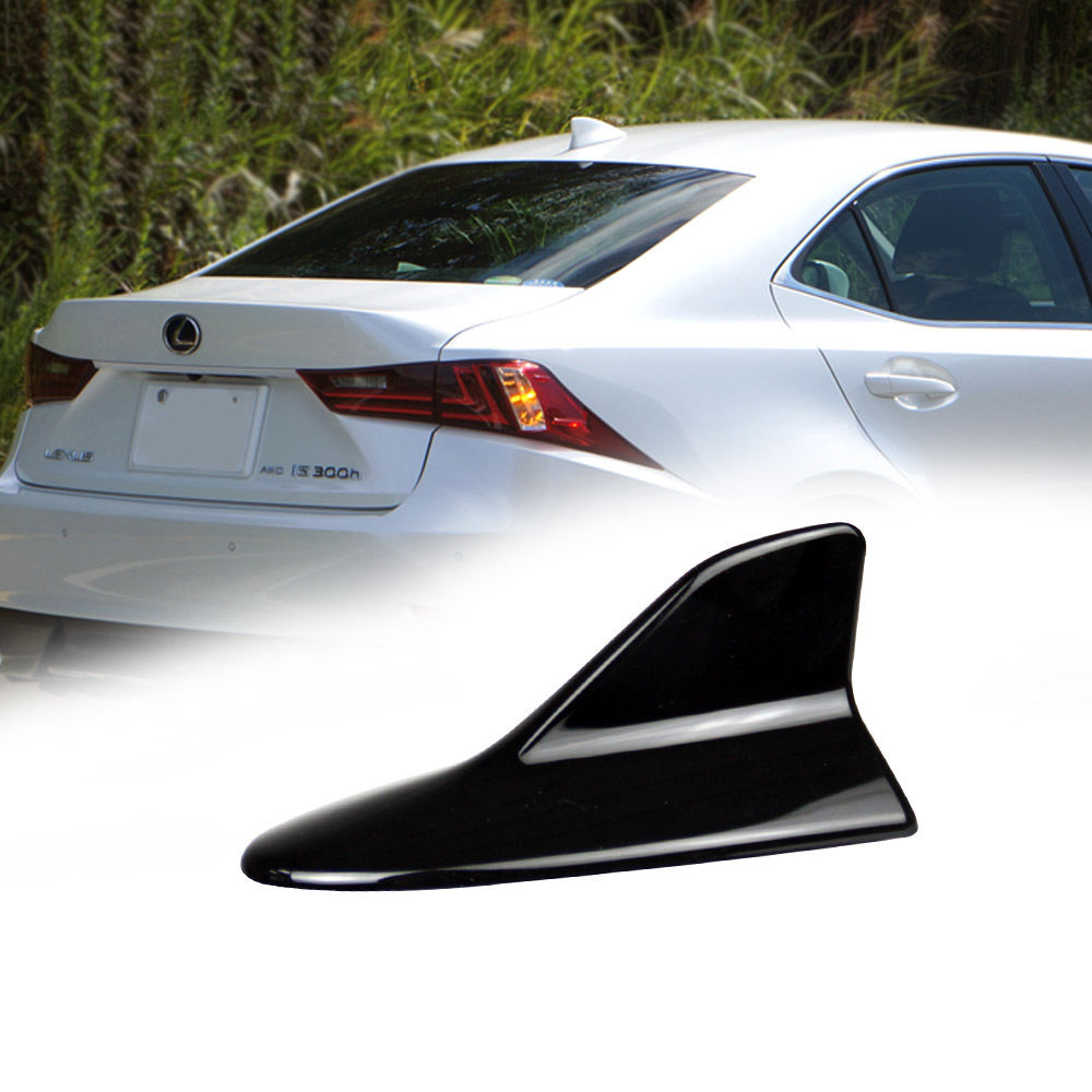 在庫有 レクサス CT/ES/GS/HS/IS/LC/LS/RC/GX/LX/NX/RX シャークフィン ダミーアンテナ艶有黒 ブラック拍卖