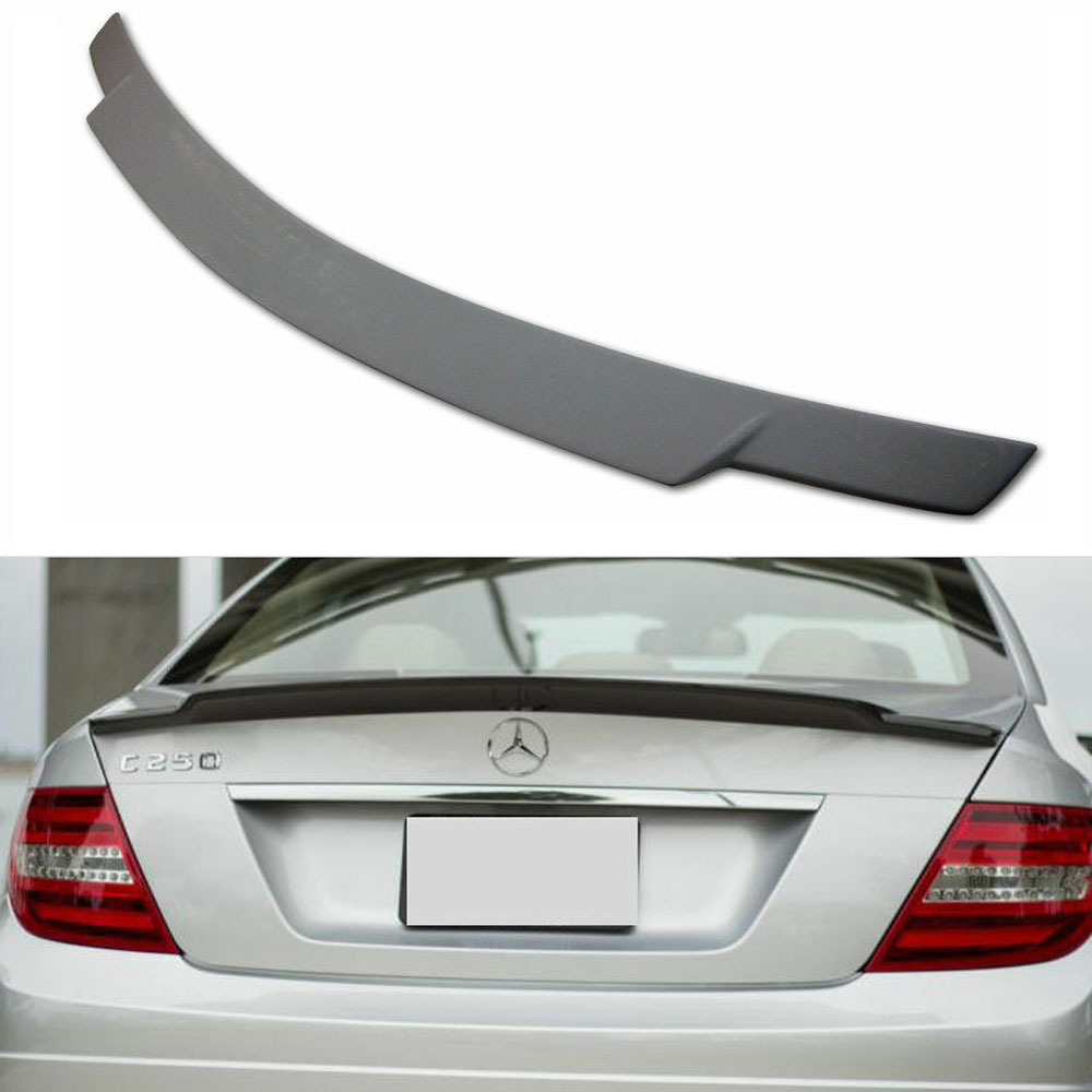 在庫有即納$ベンツ W204 セダン リアトランクスポイラー V 素地 2008-2014 ABS拍卖