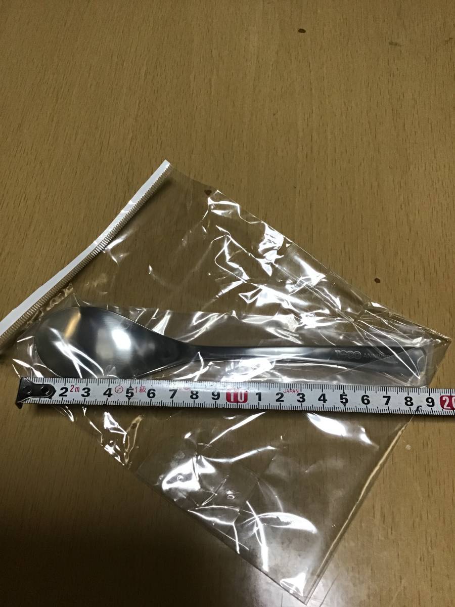 非売品 未使用 CoCo壱番屋 ココイチ スプーン 1000 ANNIVERSARY YAMACO ノベルティ カトラリー カレー拍卖
