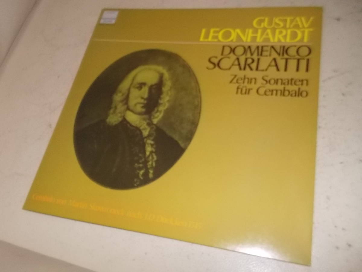 高音質アナログ!レオンハルト【スカルラッティ・チェンバロ・ソナタ集】拍卖