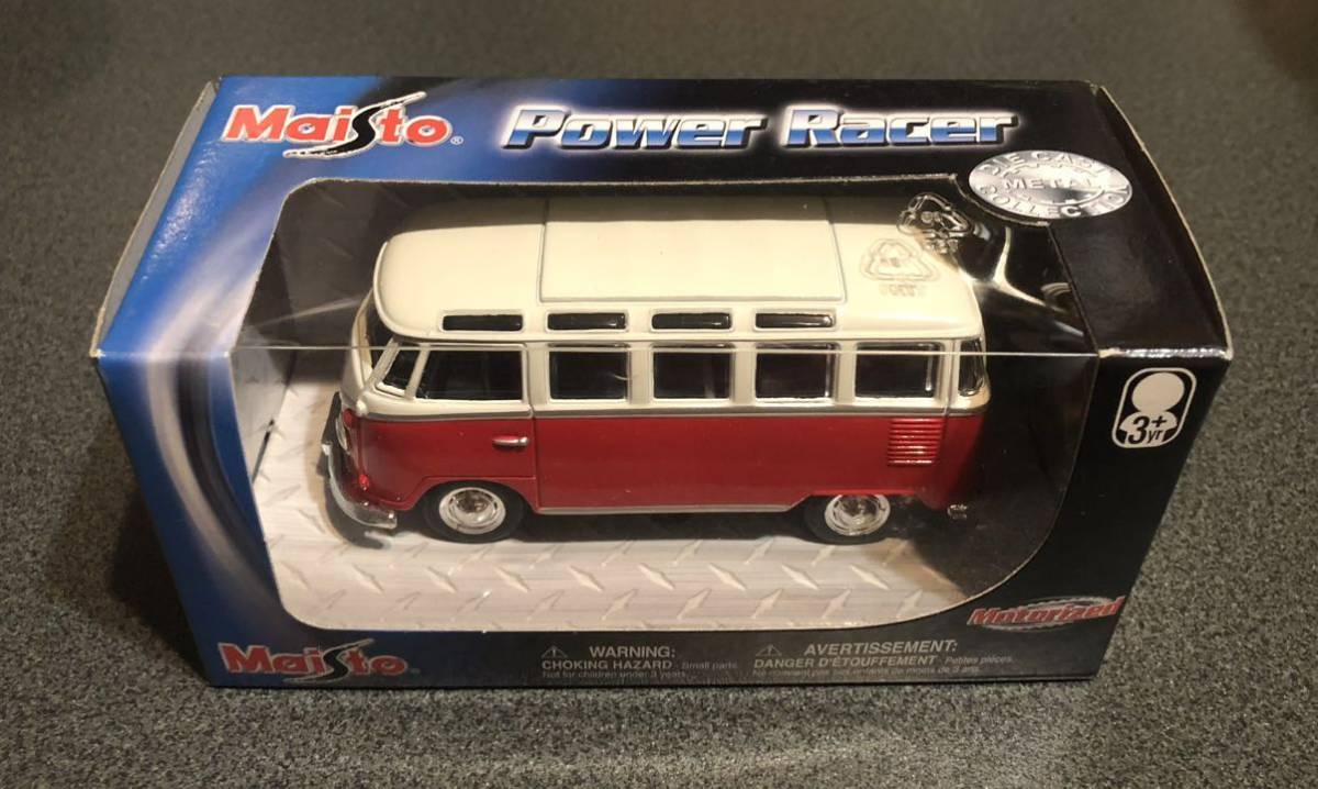 激レア・フォルクワーゲン タイプⅡ バス 1/33 MAISTO 世界の名車コレクション マイスト プレゼントに!移動販売拍卖