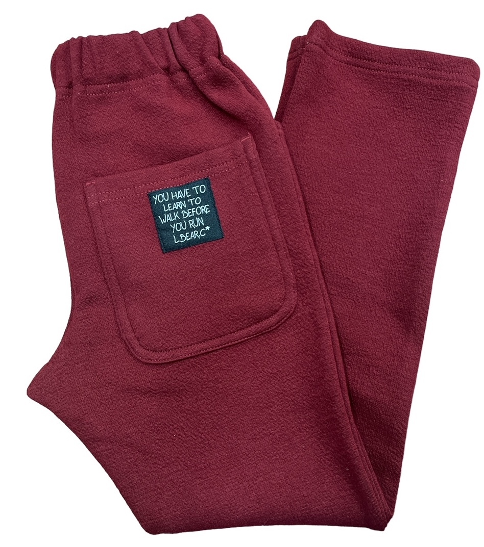 秋冬春に 新品タグ付 リトルベアークラブ★ブリスター生地 無地系 長パンツ★男の子女の子兼用★120cm 7-8才 ¥2090拍卖