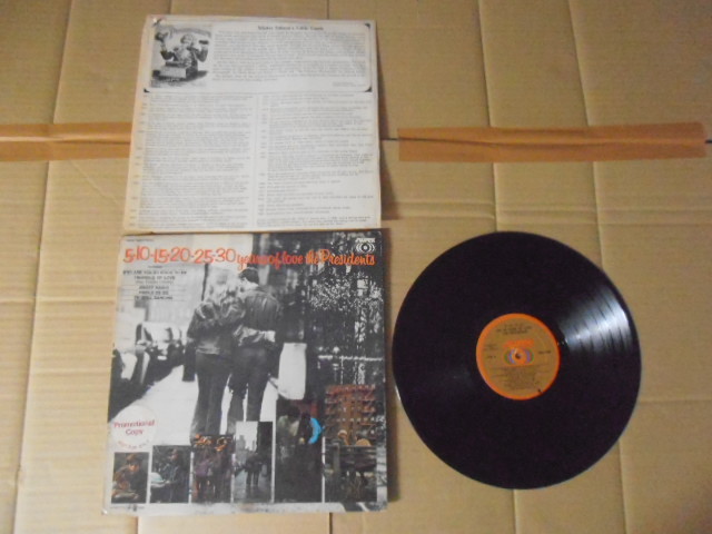 LP The Presidents「5・10・15・20(・25・30 YEARS OF LOVE)」 輸入盤 SXBS7005 プロモ盤 盤両面にプレス時のかすり傷 後のAnacostia拍卖