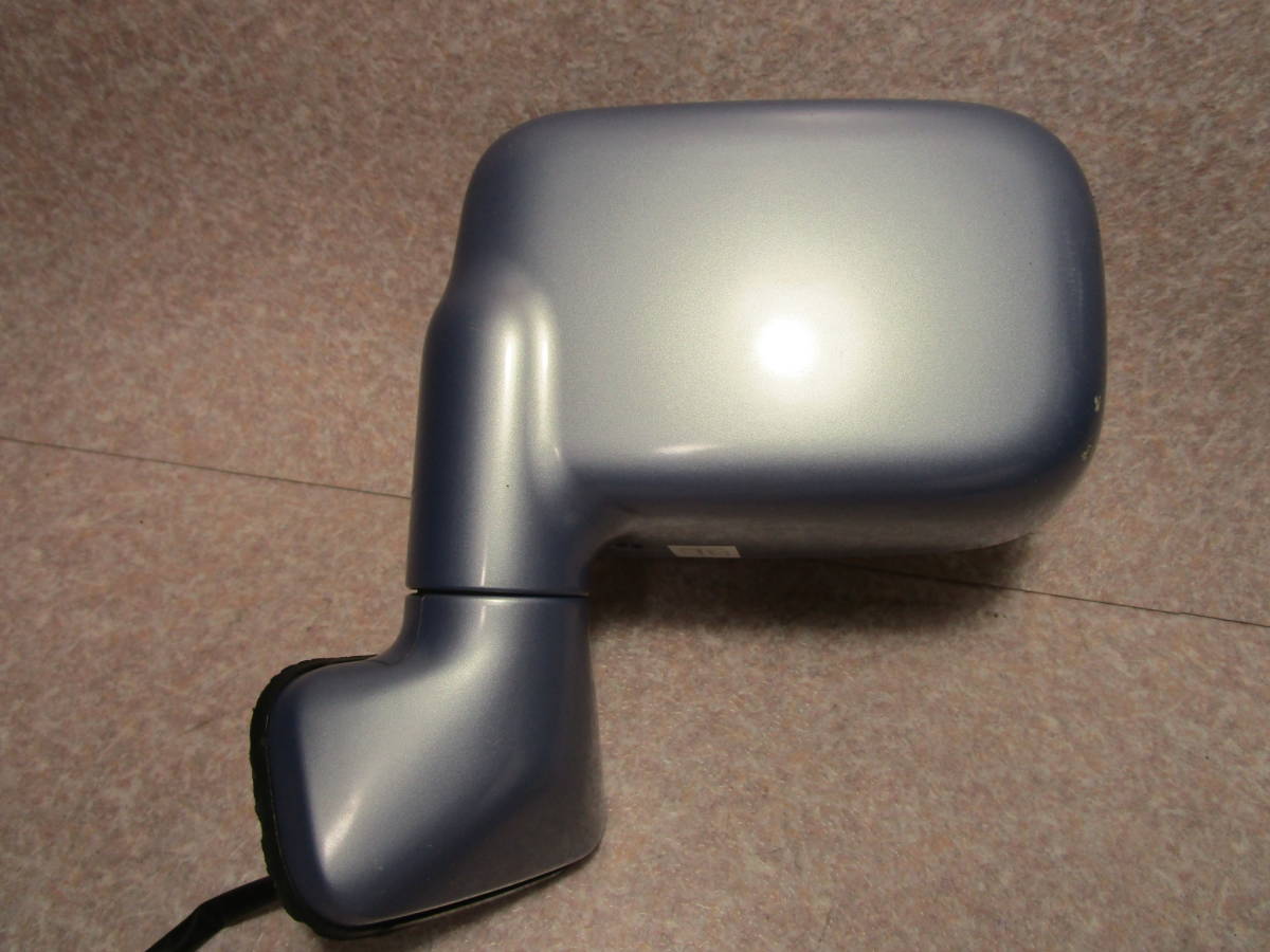 ◎ミラーレンズなし◎ ラパン HE21S ドアミラー 左 手動格納/電動調整 ZE9 レイクブルーメタリック 角型拍卖