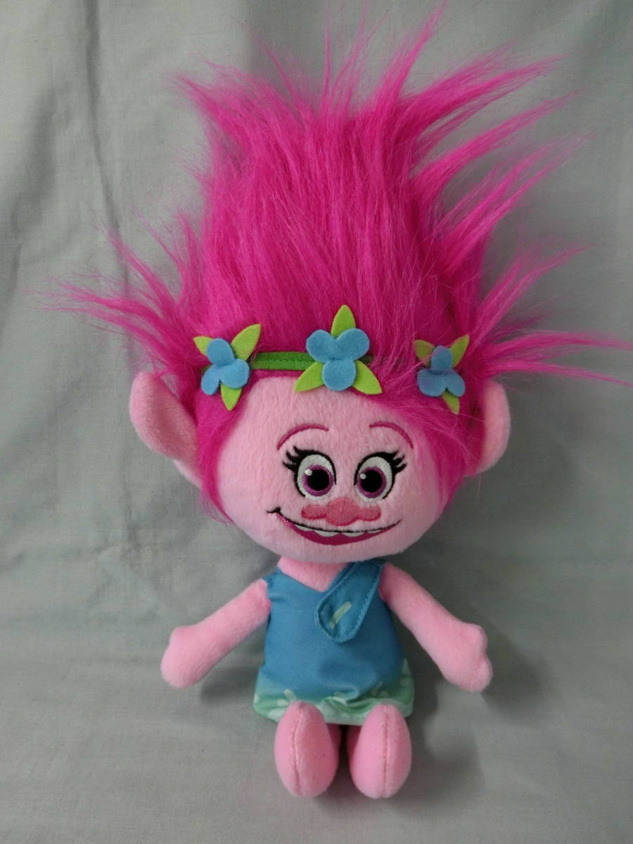 【値下げ】トロールズ おしゃべりぬいぐるみ ポピー タカラトミー TAKARATOMY拍卖