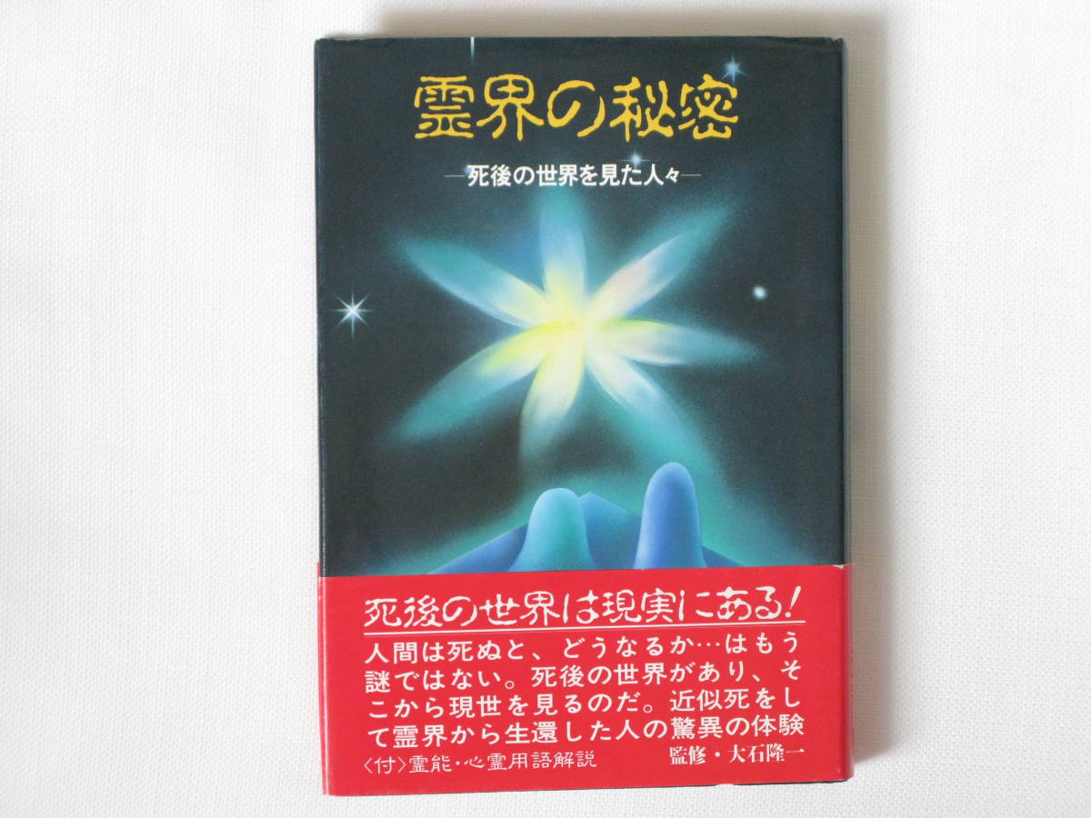 霊界の秘密 死後の世界を見た人々 〈付〉霊能・心霊用語解説 大石隆一 鷹書房 死後の世界は現実にある!霊界から生還した人の驚異の体験拍卖