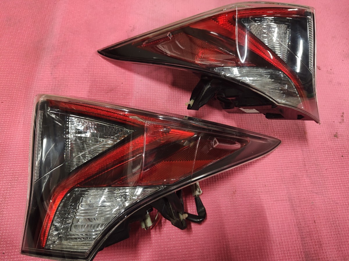 US 純正 トヨタ 16-18 PRIUS プリウス リアアウターテールライト左右 USDM北米JDM 前期 ZVW50/ZVW51系 テール ランプ拍卖
