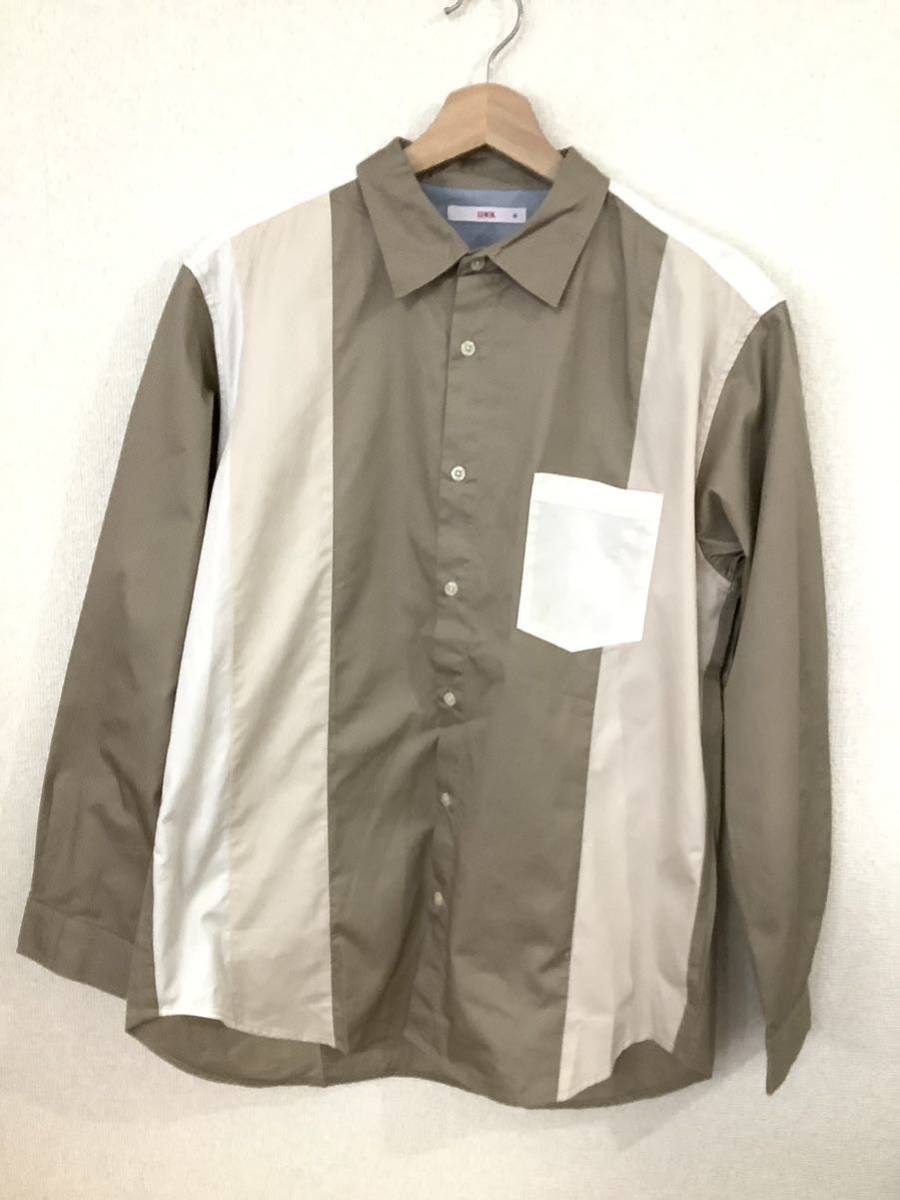 EDWIN エドウィン ストライプ柄 長袖シャツ ワークシャツ アメカジ デニムブランド メンズ ビンテージ 古着拍卖