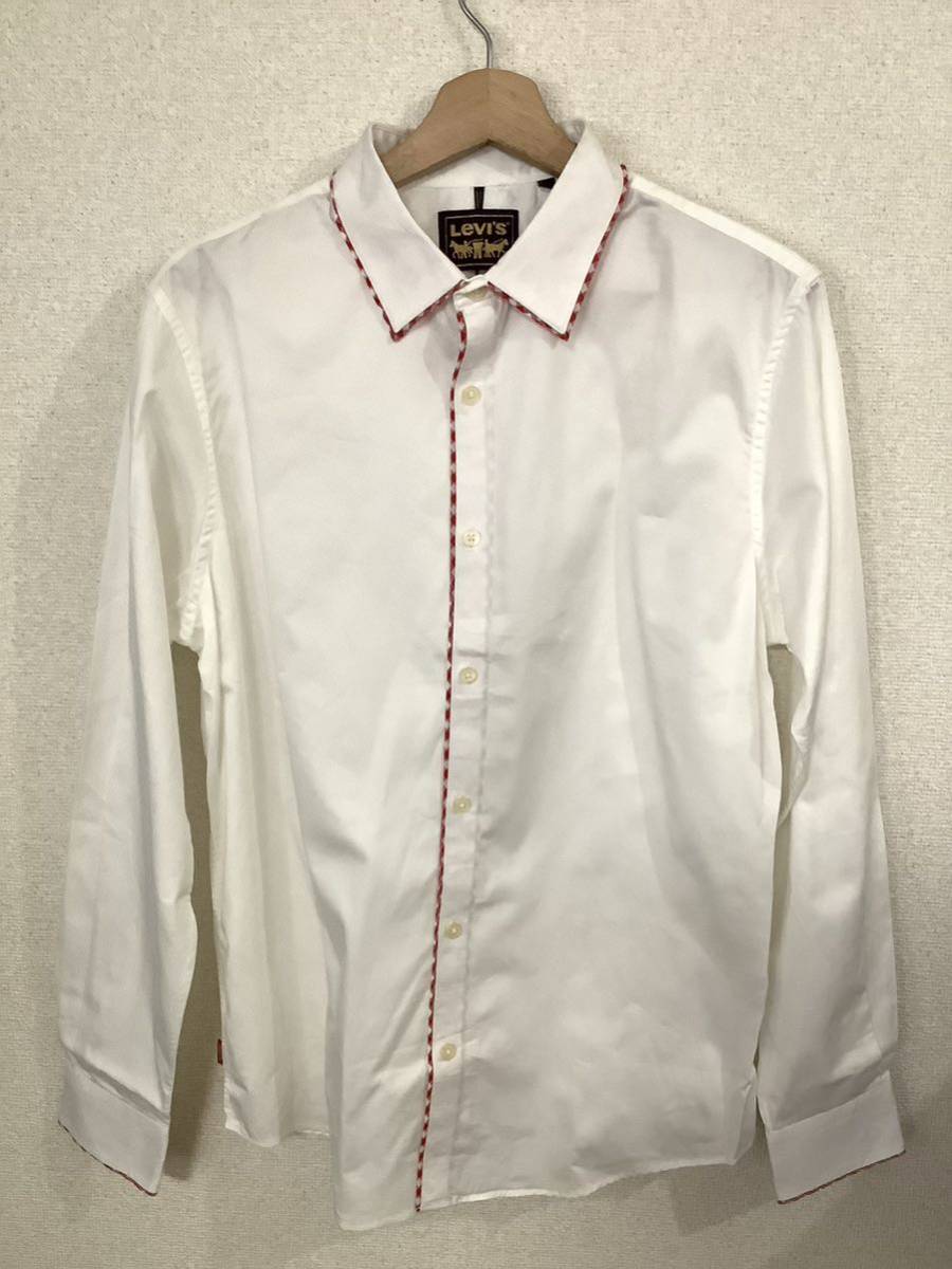 levi's リーバイス 長袖シャツ コットンシャツ ドレスシャツ アメカジ デニムブランド 古着 ビンテージ メンズ拍卖
