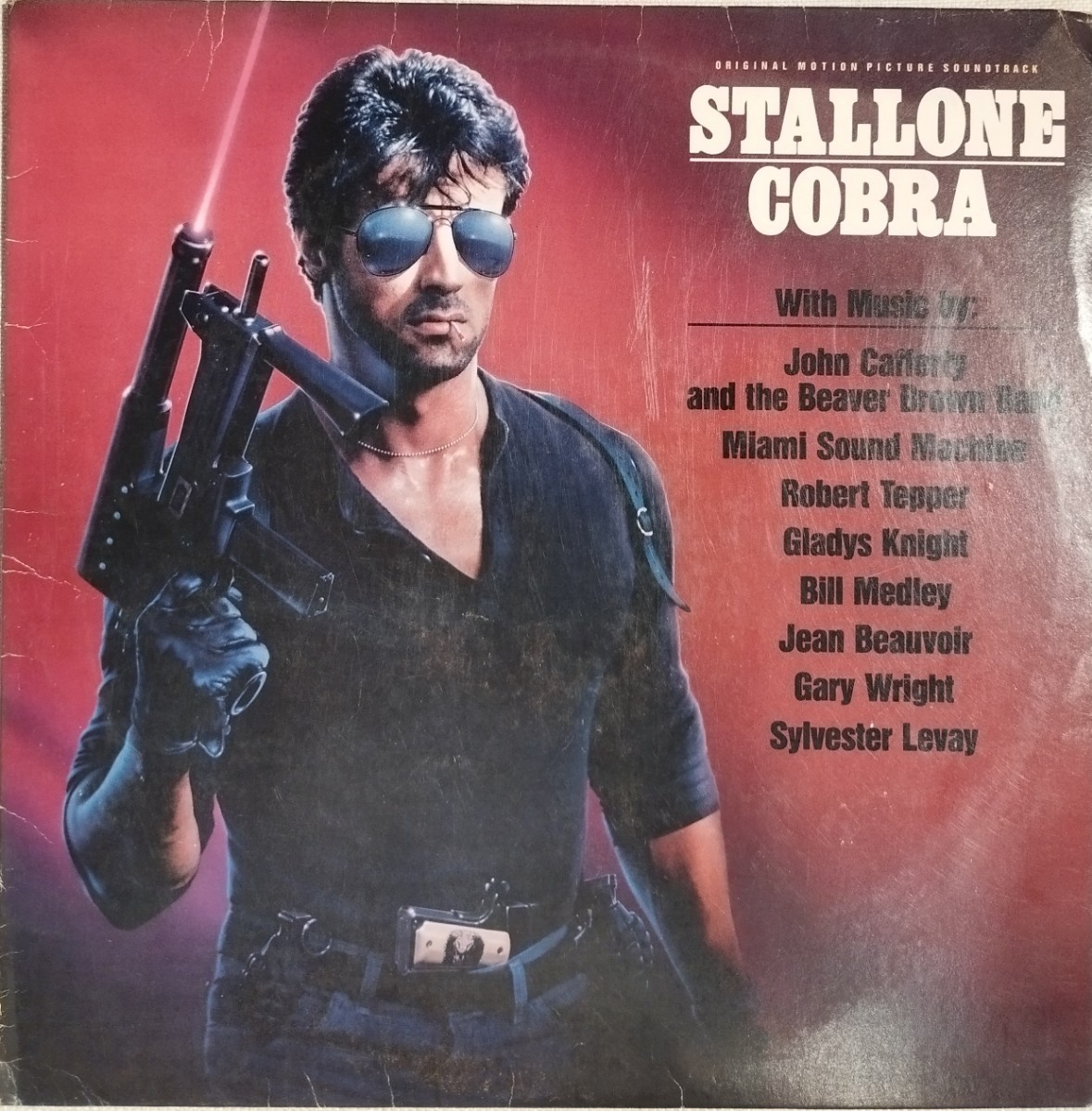 ♪レア盤 コブラ オリジナル・サウンドトラック/COBRA/Stallone/ロバート・テッパー/マイアミ・サウンド・マシーン/グラディス・ナイト/LP拍卖