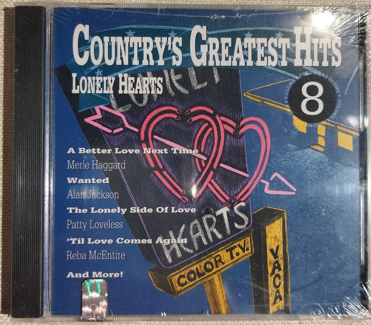 ♪未開封 カントリー・グレイテスト・ヒッツ/ロンリー・ハーツ/Country's Greatest Hits Volume 8 Lonely Hearts/アラン・ジャクソン他拍卖