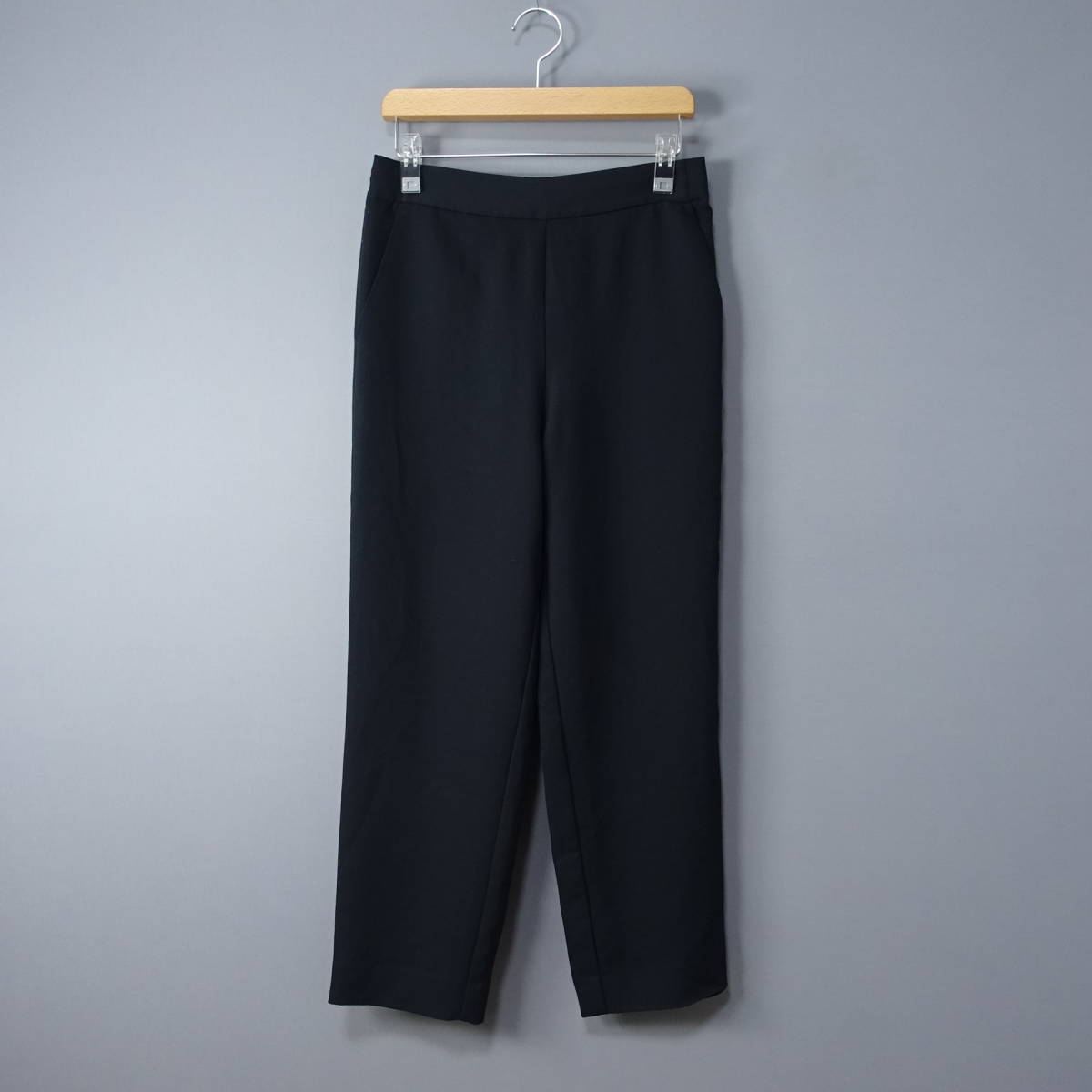 ★訳あり★COMPTOIR DES COTONNIERS/コントワーデコトニエ/5/ウエストゴムパンツ/ブラック/黒/スラックス/レディース/ボトムス拍卖