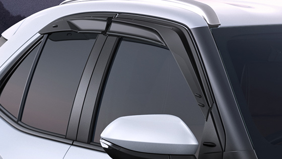 TRD トヨタ ヤリス クロス GR スポーツサイドバイザー MXPJ1# MXPB1# 2020.8~ フロント&リア4枚セット MS316-52018拍卖