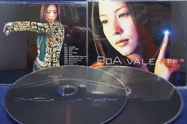 34_06940 VALENTI (CD+DVD)/BoA※帯付き拍卖