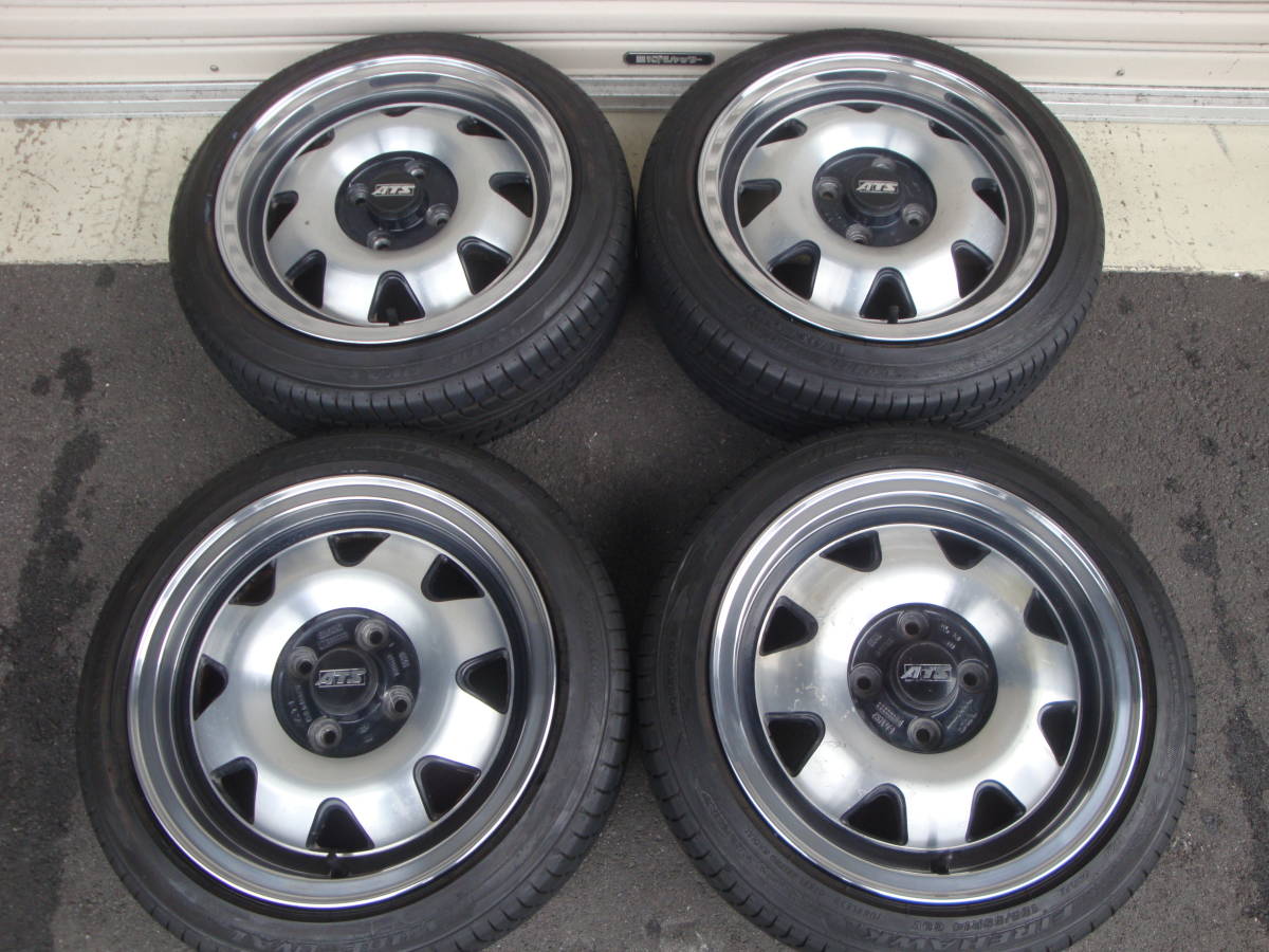 軽四・軽トラに!ATS カップホイール 14インチアルミ+ファイアストーン WIDE OVAL 155/55R14 4本セット!!拍卖