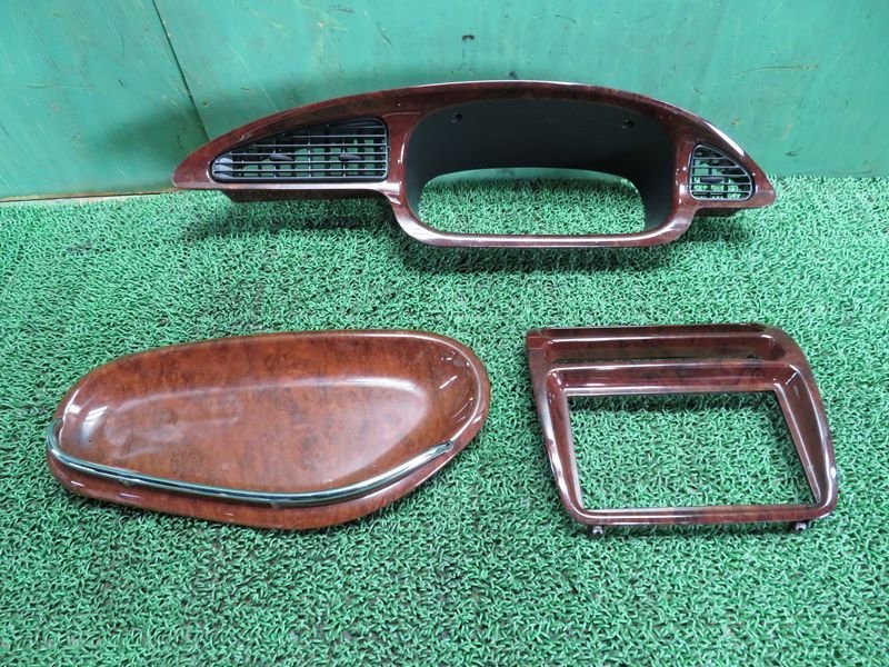 『psi』 ダイハツ L600S L610S L602S ムーヴ 木目パネル3点セット メーターフード オーディオパネル ダッシュボードトレイ拍卖