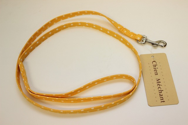 犬用リード カラフルドッドリード SS イエロー 送料140円~拍卖