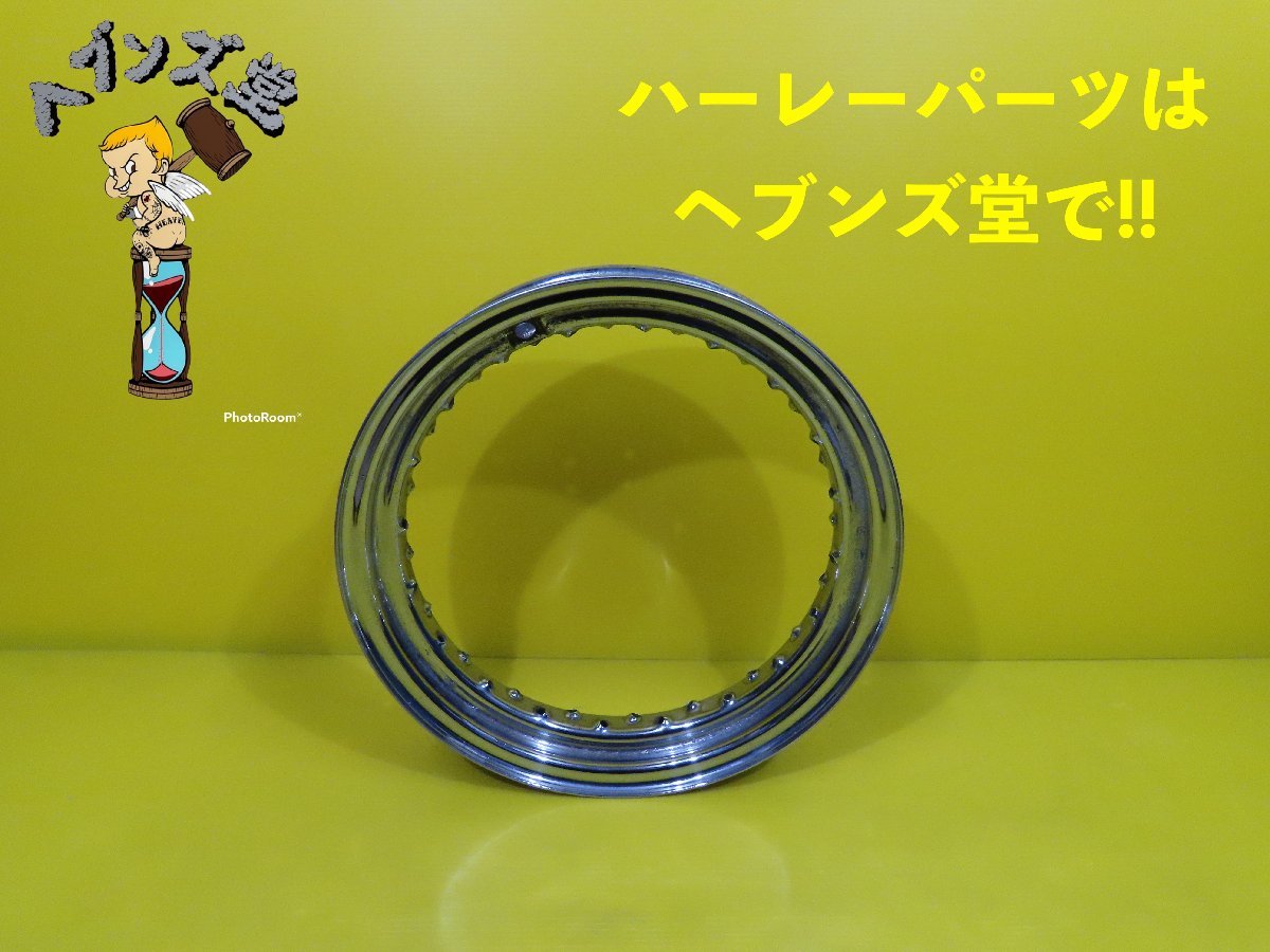 A230161J 純正.パンヘッド.16ー3.00.ホイールリム.#43006-62 58-64年EL.FL.FLH.ショベル.HARLEY.ハーレー拍卖