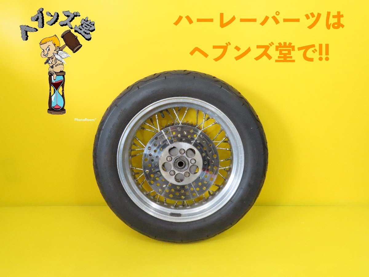 A230180J ショベル.AKRONT.リム16-3.00リアホイール 73年以降パン.FX.FLH.ハーレー.HARLEY拍卖