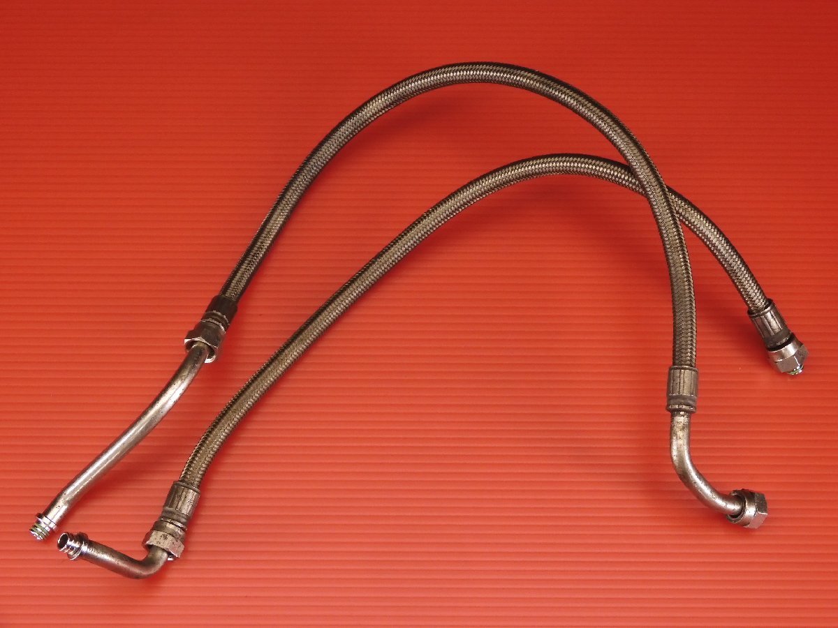 80【評価S】DUCATI ドゥカティ モンスター 1100 EVO 実動 純正 オイルクーラー ホース セット 始動動画有拍卖