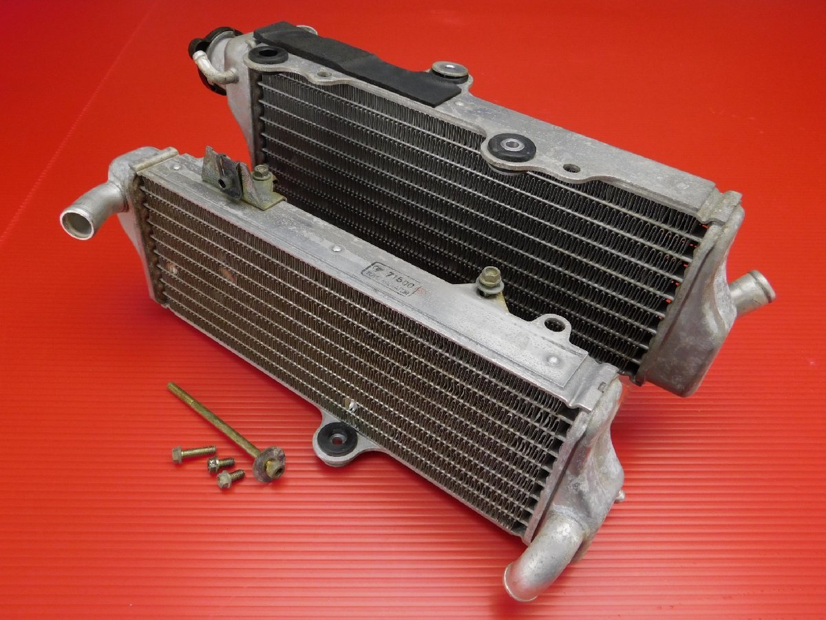 140【評価S】 ハスクバーナ SM610S 純正 ラジエーター 左右 セット 始動動画有 51400 71500拍卖