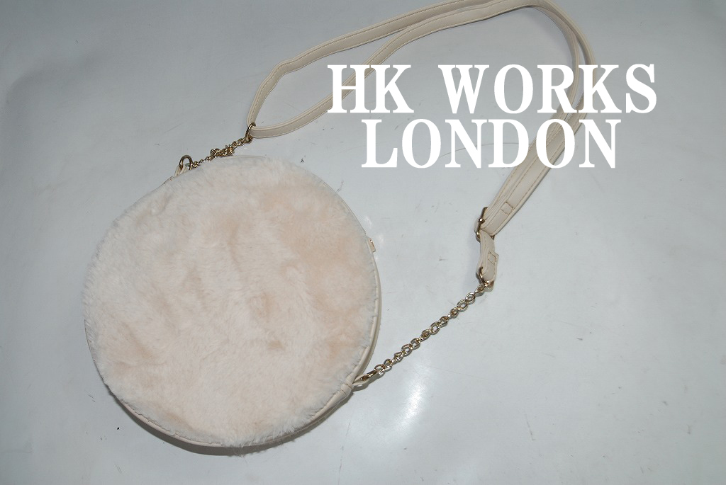 ●DSC3252★驚愕の最終価格!早い者勝ち!★HK WORKS LONDON★白/洗練されたフォルム!永遠不滅の名作!人気完売モデル!ショルダー/バッグ拍卖