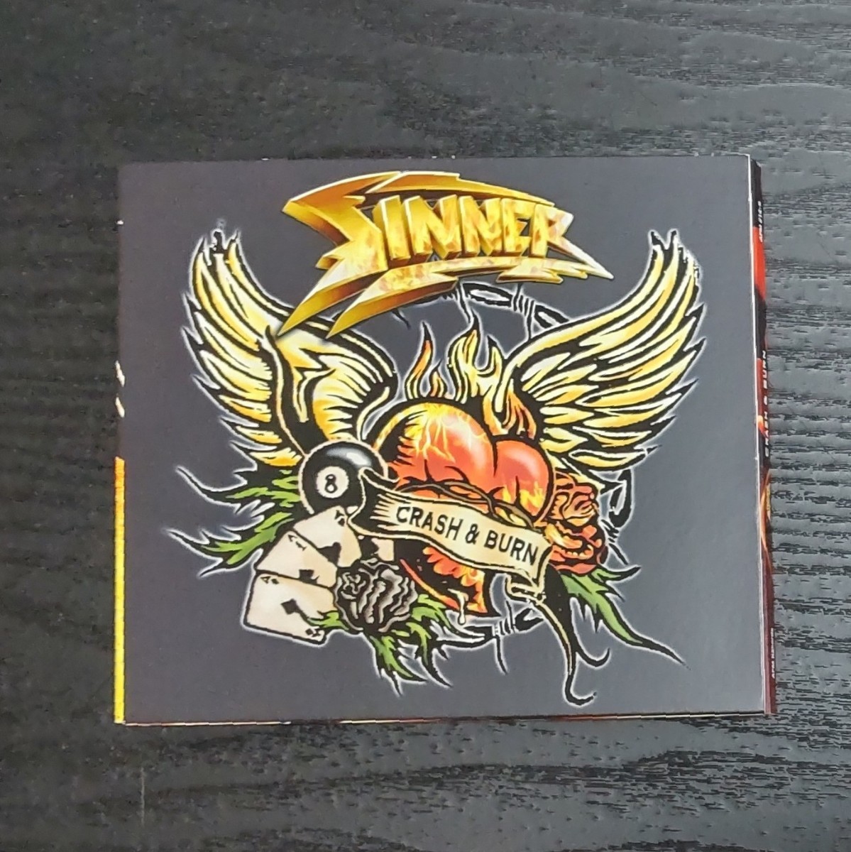 【限定盤デジパック仕様】SINNER Crash & Burn Limited Edition シナー★PRIMAL FEAR拍卖