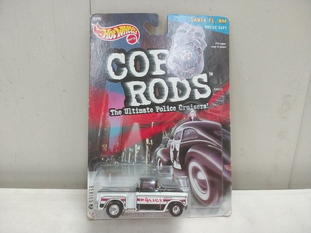 レターパックP/ホットウィール HOT Wheels ミニカー【 COP RODS 56 CHEVY The Ultimate Police Cruisers 】未使用在庫品拍卖