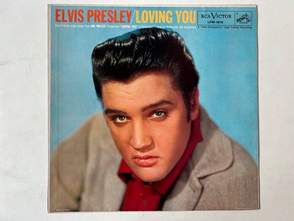 ELVIS PRESLEY / LOVING YOU 1957年US ORIGINAL RCA victor LPM-1515 エルヴィスプレスリー さまよう青春 アメリカオリジナル盤 LP拍卖