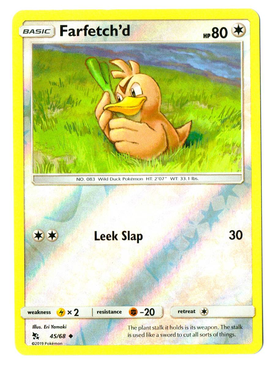 【ポケカ】45/68 カモネギ 2019 ポケモンカード 正規品 英語版 海外版 POKEMON A#3拍卖