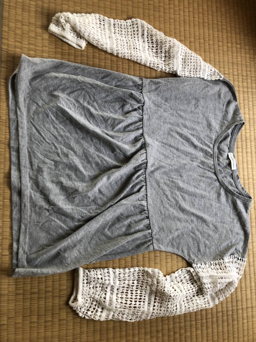 イーハイフンワールドギャラリー 袖がレースのカットソー拍卖