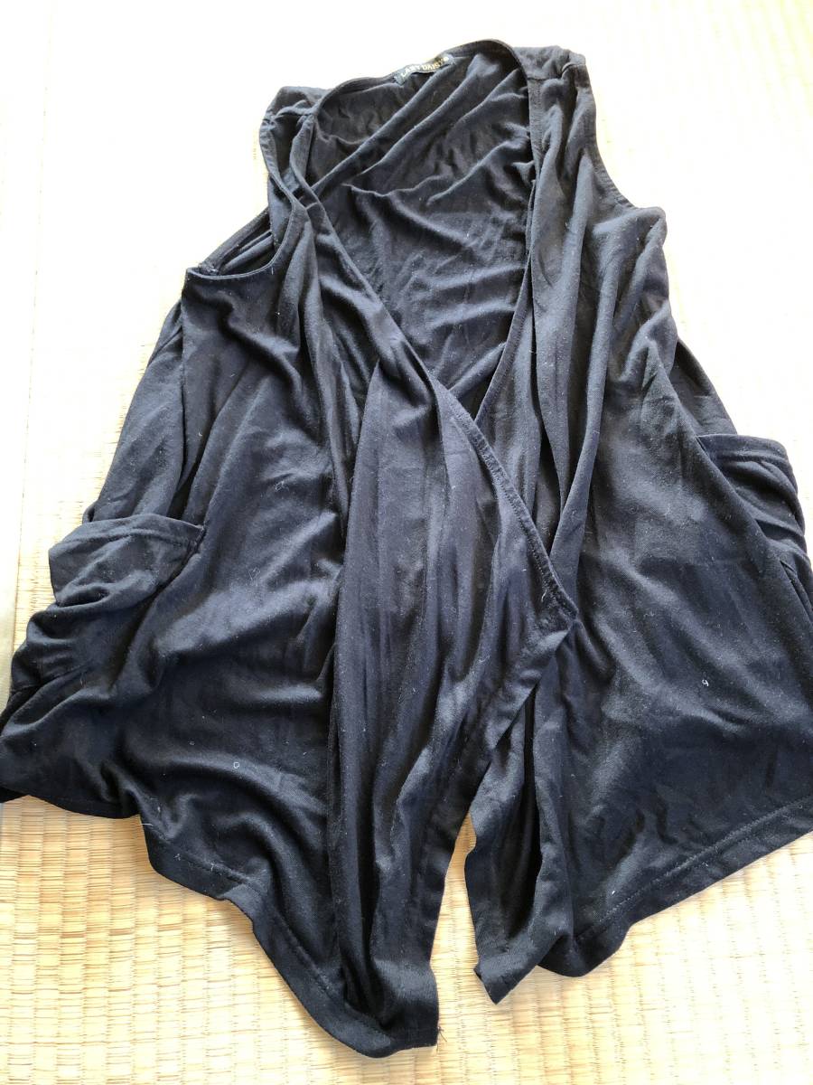 黒色 ベスト サイズM拍卖