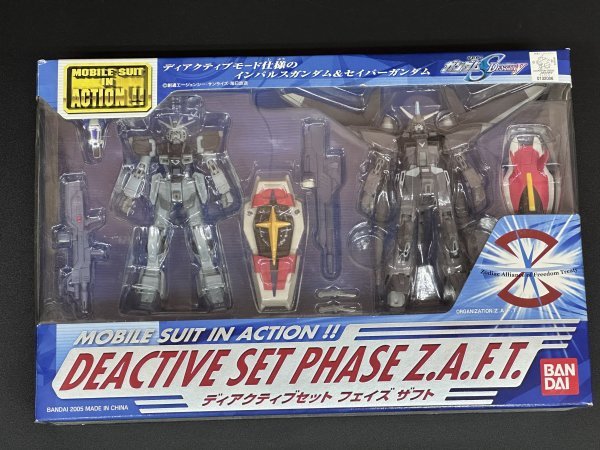 希少 ディアクティブセット フェイズ ザフト ガンダムシード SEED デスティニー モビルスーツ イン アクション MIA拍卖