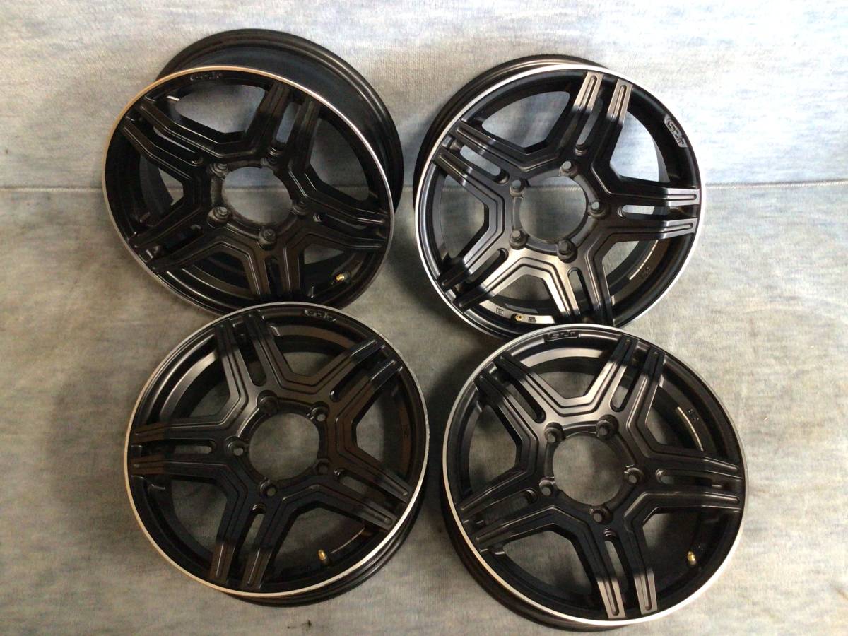 レアマイスターGRAVASJ-r 16インチ5.5J PCD139.7/5H ET20 4本セット拍卖