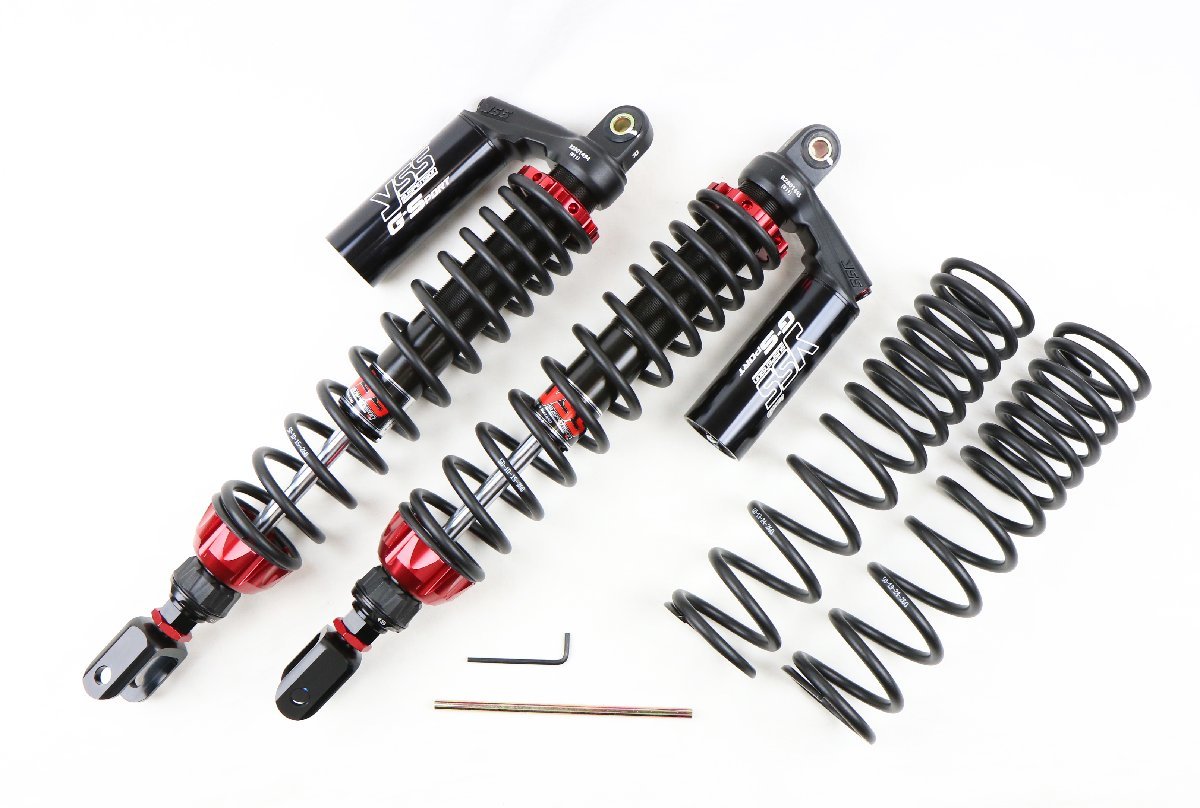 YSSリヤショック左右セットG-SPORT 430mm FORZA350 FORZA300 ねじ式プリロード/リバウンド減衰力調整/車高調整機能拍卖