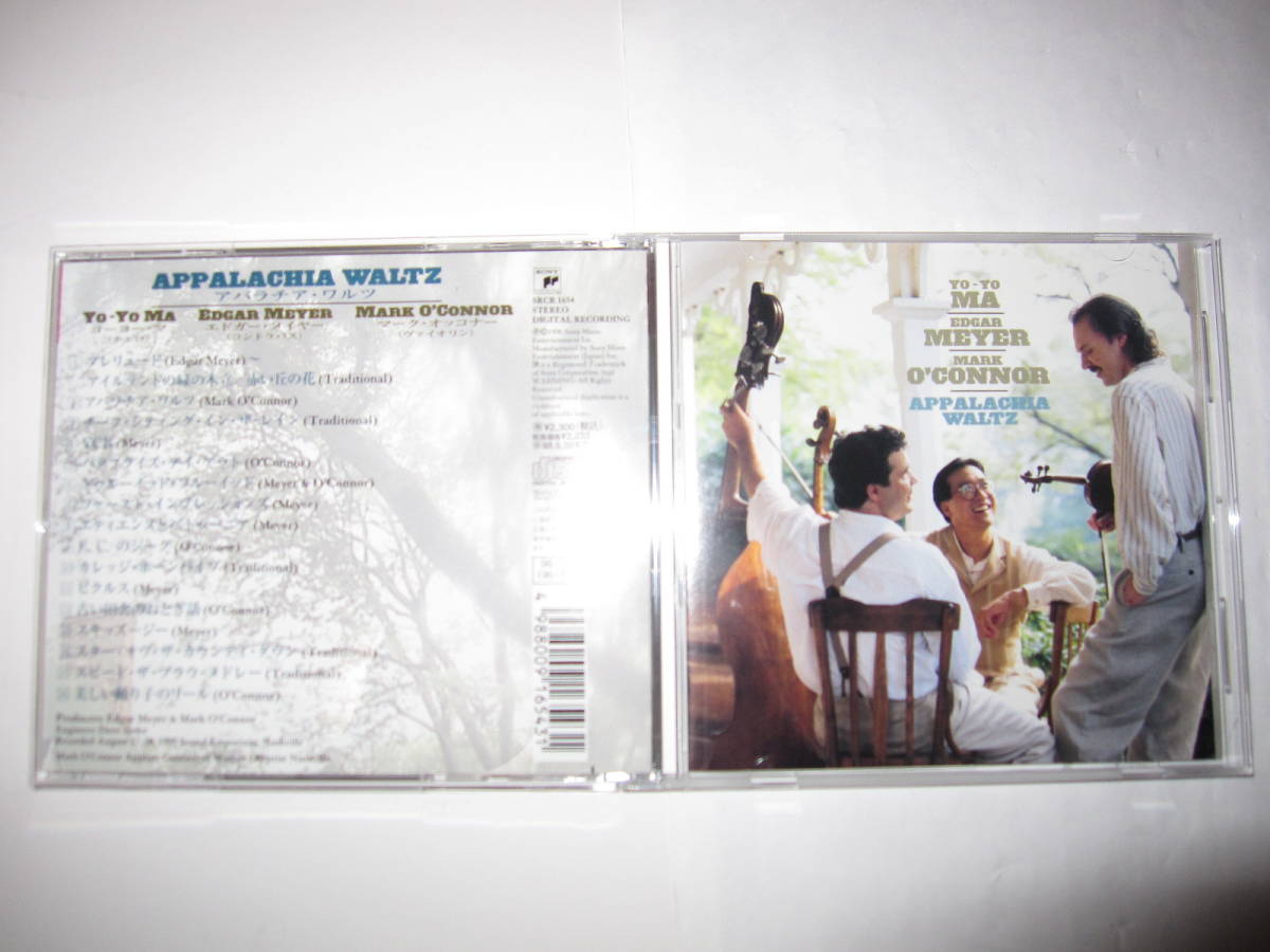 アパラチア・ワルツ/アパラチア・ワルツ2(2枚組) ヨーヨー・マ,マーク・オッコナー,エドガー・メイヤー SONY拍卖