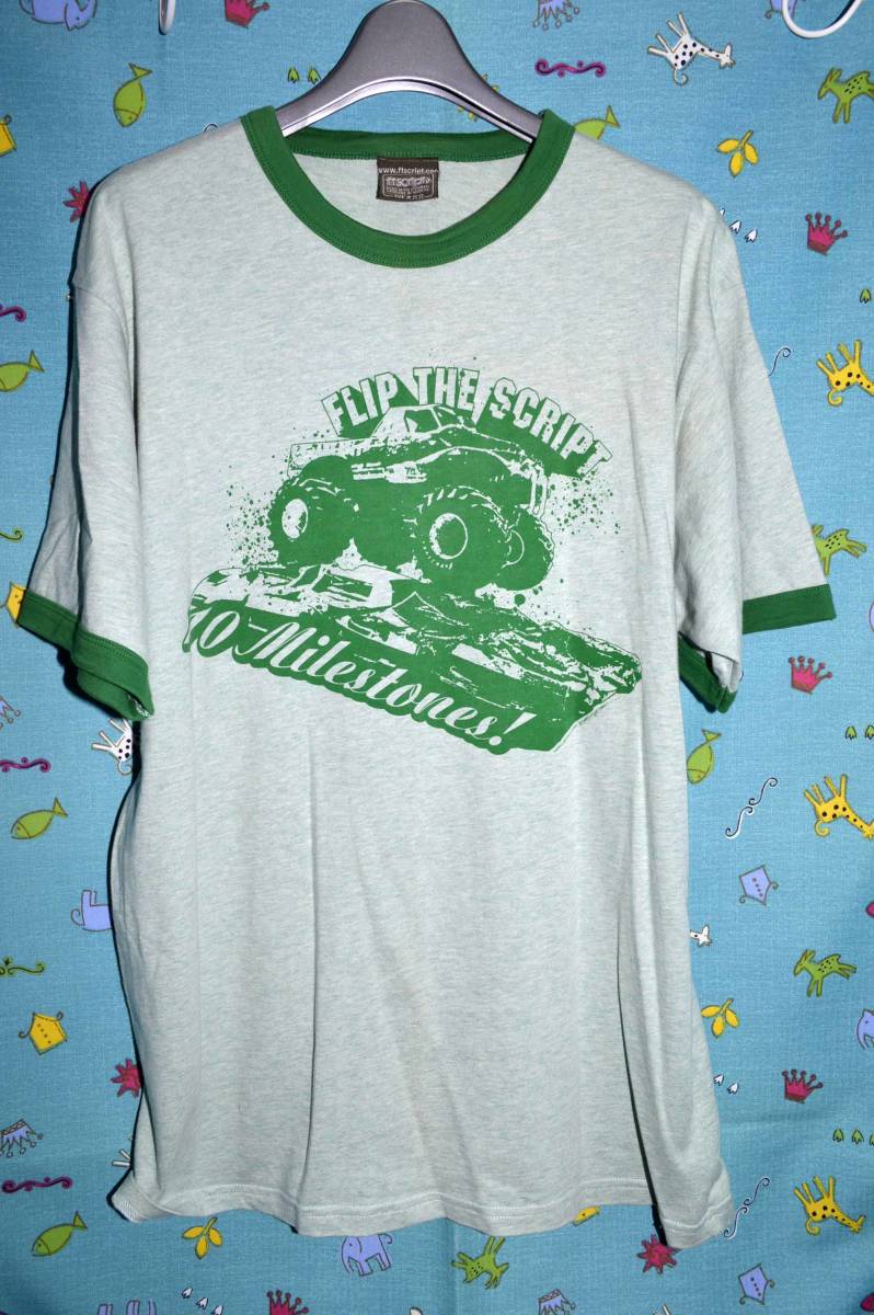 FLIP THE SCRIPT フリップ ザ スクリプト・半袖Tシャツ (中古美品)拍卖