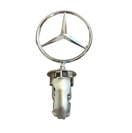 【正規純正品】 Mercedes-Benz フロント メルセデス スター マスコット エンブレム W123 W124 W126 W201 1248800086 124-880-0086拍卖