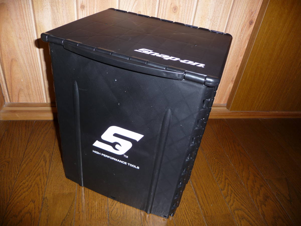 スナップオン ステップ ラダー イス チェア 折り畳み スツール アウトドア 椅子 作業台 収納20L スタンド トレーラー ジャッキ 洗車 拍卖