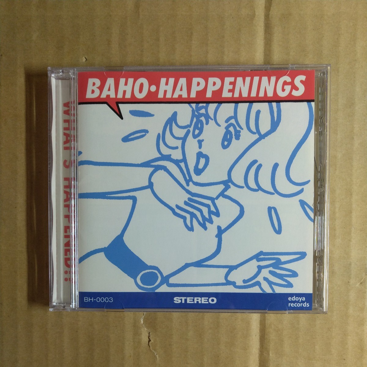 Baho「happenings」邦CD 1992年 2nd album★★馬呆Charチャー竹中尚人石田長生江戸屋レコード 拍卖