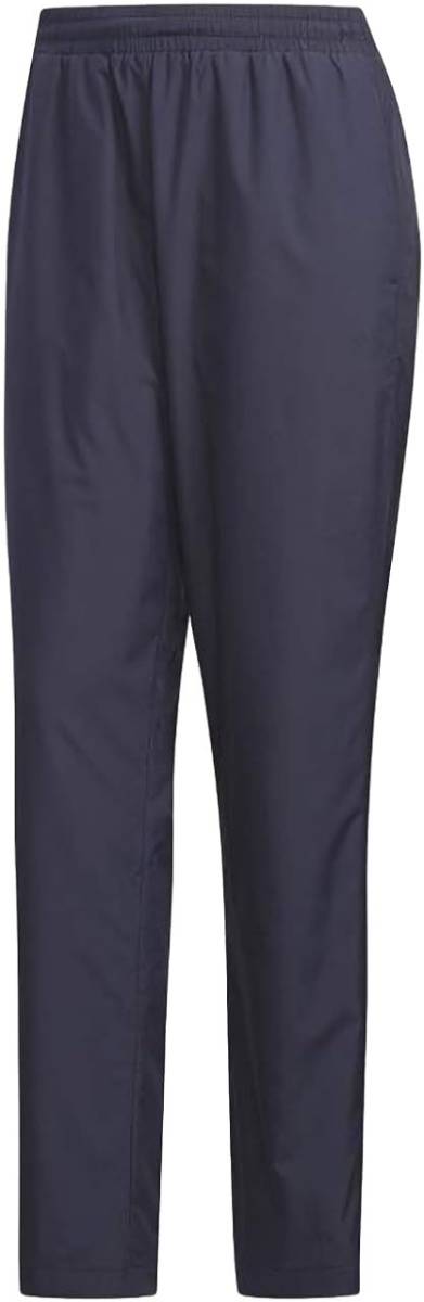 【KCM】Z-2adi-1394-L★展示品★【アディダス】レディース カラーブロック ウインドブレーカーパンツ 裏起毛 FYJ06-ED1617 ネイビー L拍卖